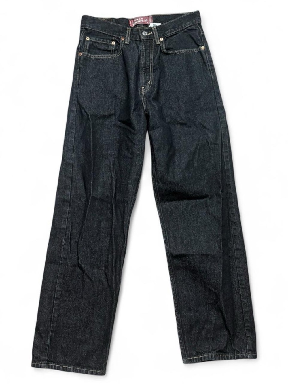 Dark contrast Levis jeans low rise